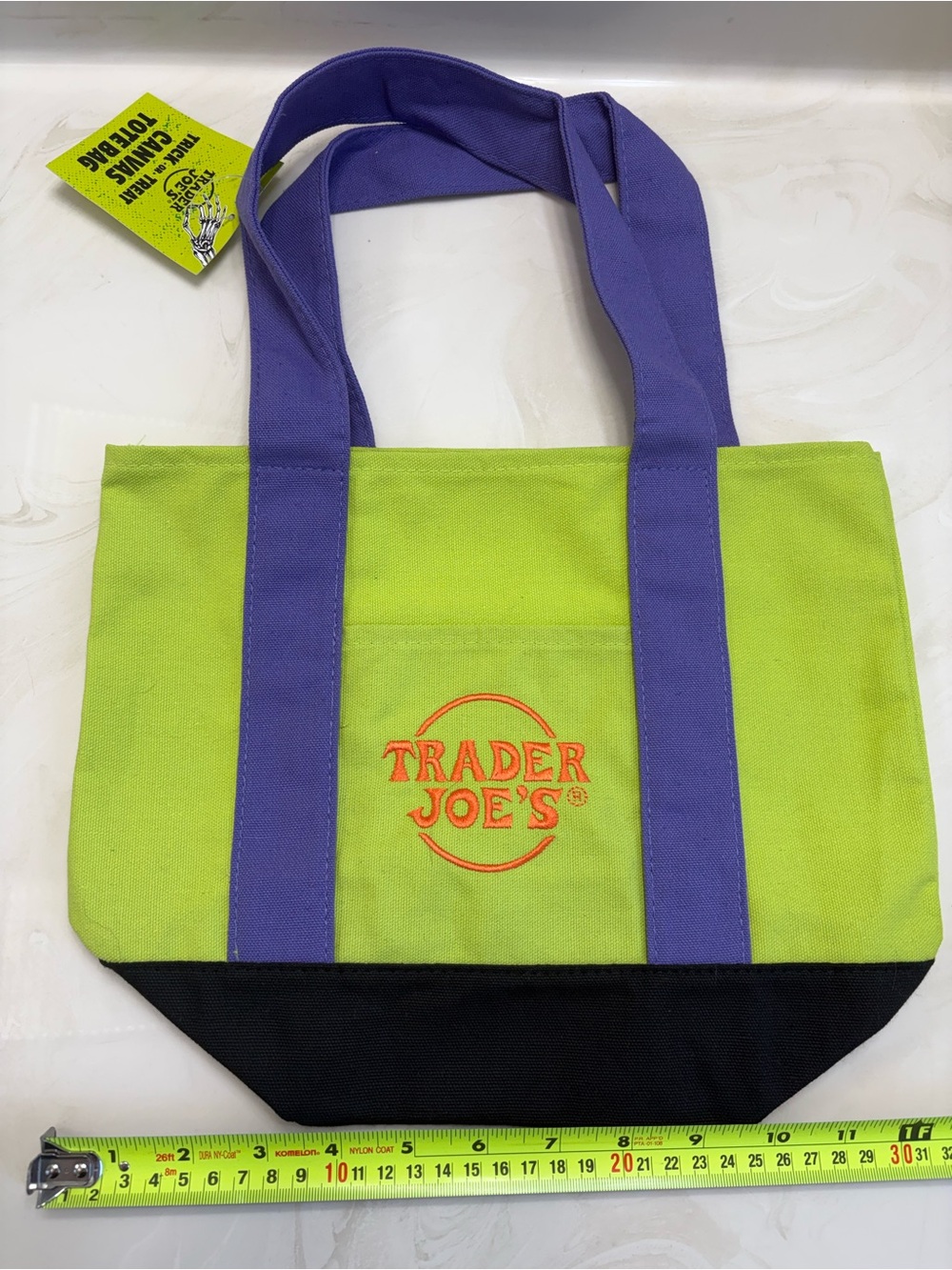 NEW 2026 Trader Joe’s Halloween Mini Canvas Tote Bag